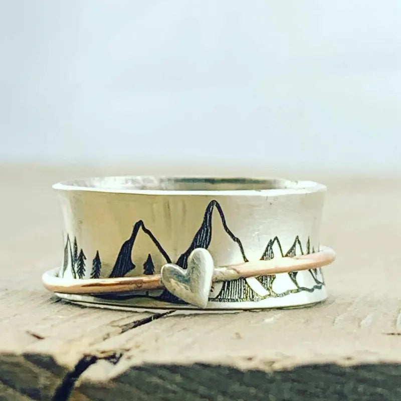 Bague d'amour de la montagne 